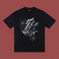 Trapstar Eagle & Broken Chains Graphic Tee - Black