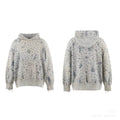 Saint Michael Tattoo All-Over Print Hoodie - Heather Grey
