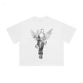 Billionaire Studios Winged Figure & Number Graphic T-Shirt - White
